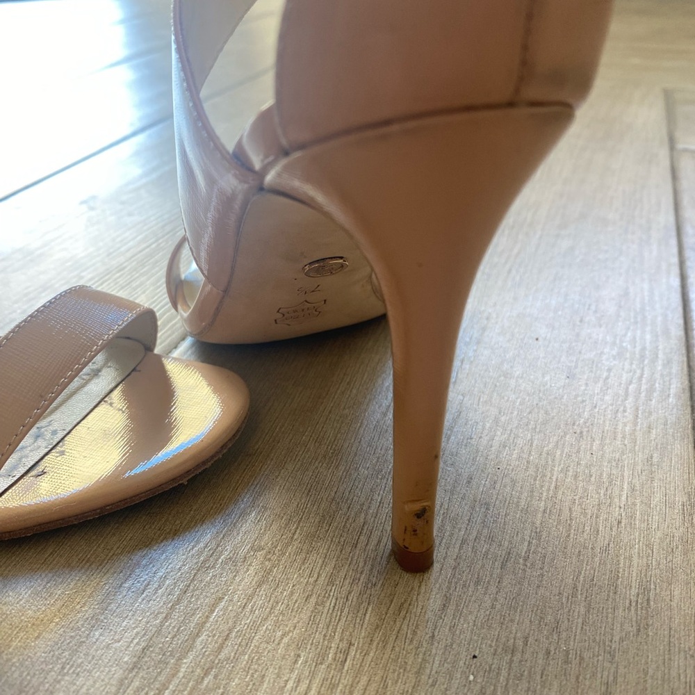 Charles David Tan Strappy Heels - Picture 3 of 5